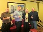 Another grouping of our team: Jeff Cameron, Paul Giese, Janessa Meyer, Cary Giese